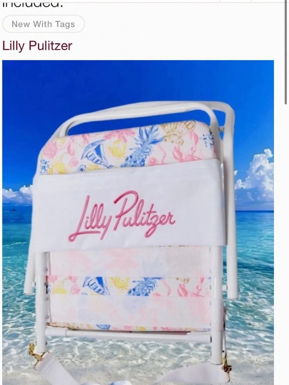 Beach chairs!